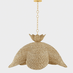 Mitzi | Solie Pendant - AGED BRASS White Cliff Studio Pendant
