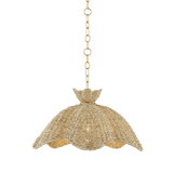 Mitzi | Solie Pendant in Aged Brass White Cliff Studio Pendant Lighting