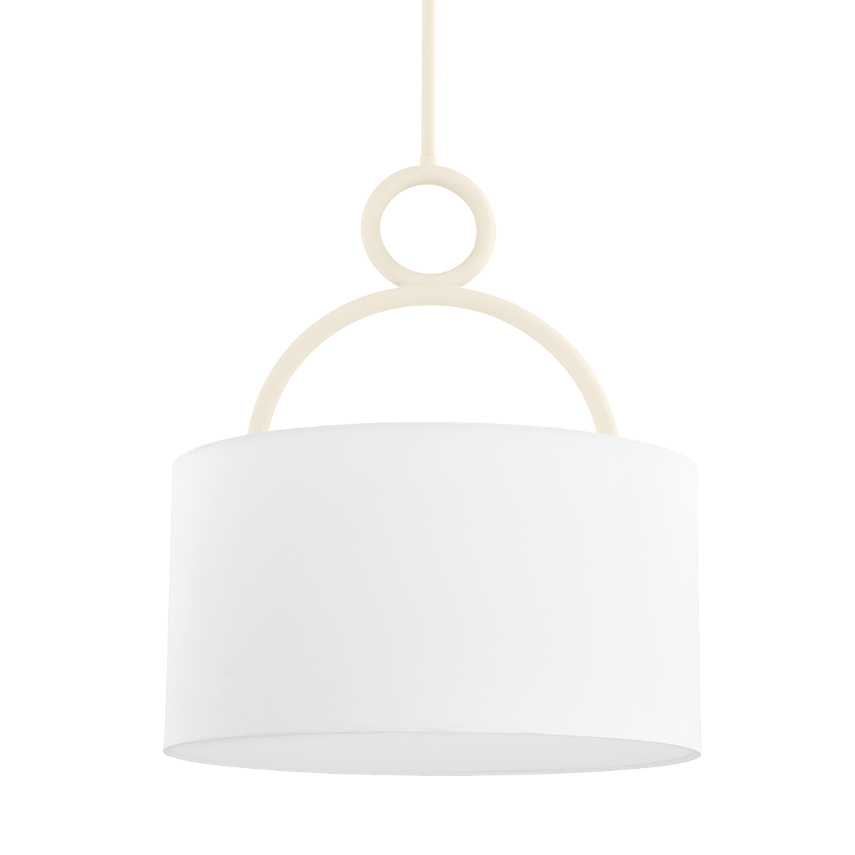 Mitzi | Wynter Chandelier in Texture Cream White Cliff Studio Chandelier