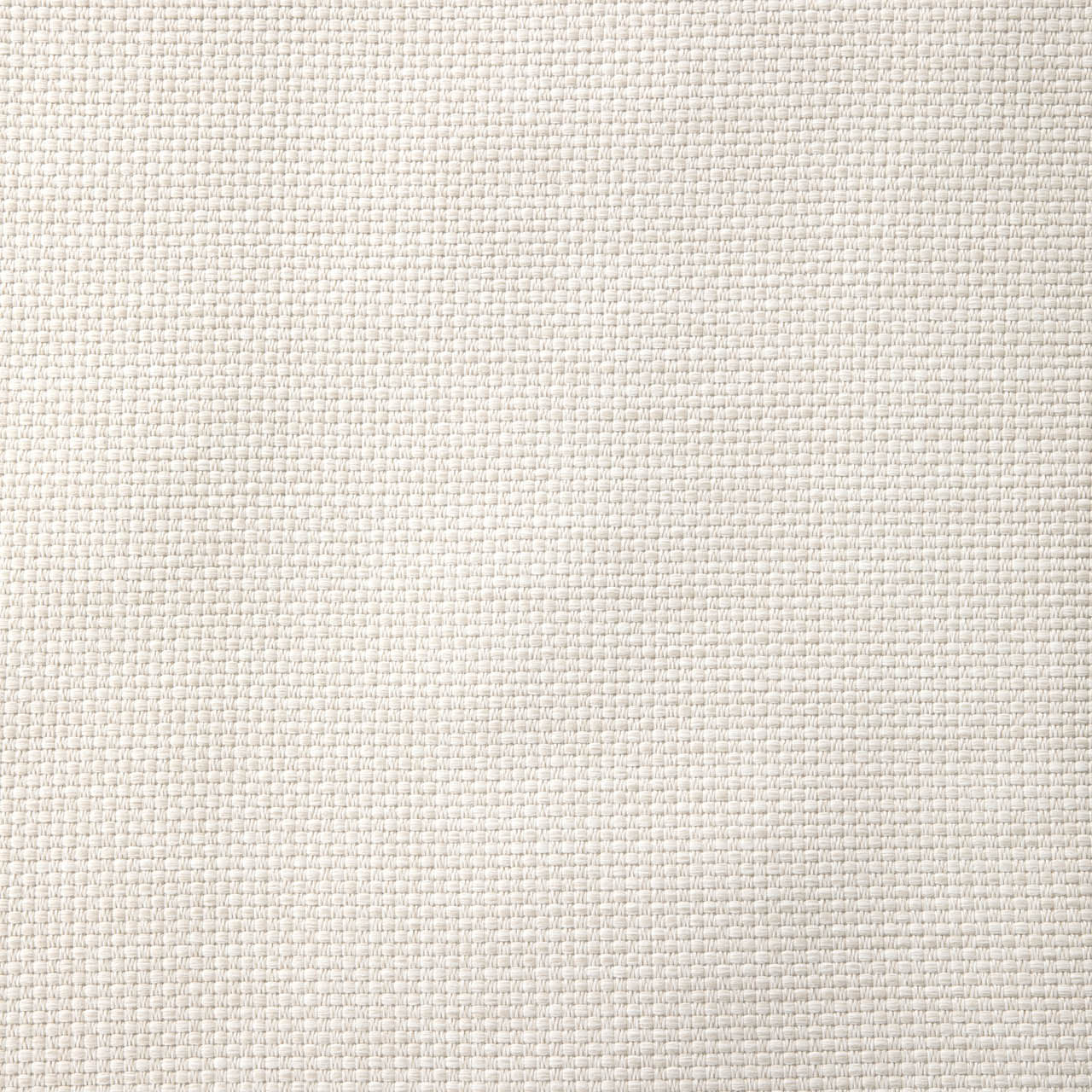 Monocle outdoor footstool - teak - White fabric White Cliff Studio Outdoor Ottoman