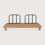 Monocle outdoor modular sofa frame - teak - aluminium - 2 seater White Cliff Studio Outdoor Sofa