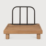 Monocle outdoor modular sofa frame - Teak & Aluminium White Cliff Studio Outdoor Sofa