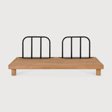 Monocle outdoor modular sofa frame - Teak & Aluminium White Cliff Studio Outdoor Sofa