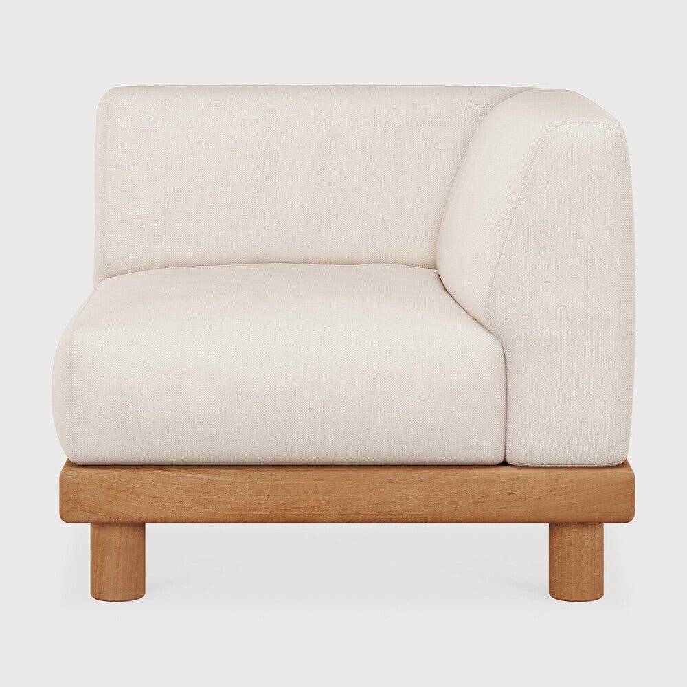 Monocle outdoor modular sofa - White fabric White Cliff Studio Outdoor Sofa