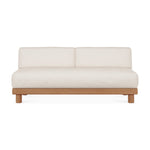 Monocle outdoor modular sofa - White fabric White Cliff Studio Outdoor Sofa