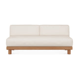 Monocle outdoor modular sofa - White fabric White Cliff Studio Outdoor Sofa