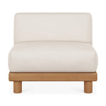 Monocle outdoor modular sofa - White fabric White Cliff Studio Outdoor Sofa