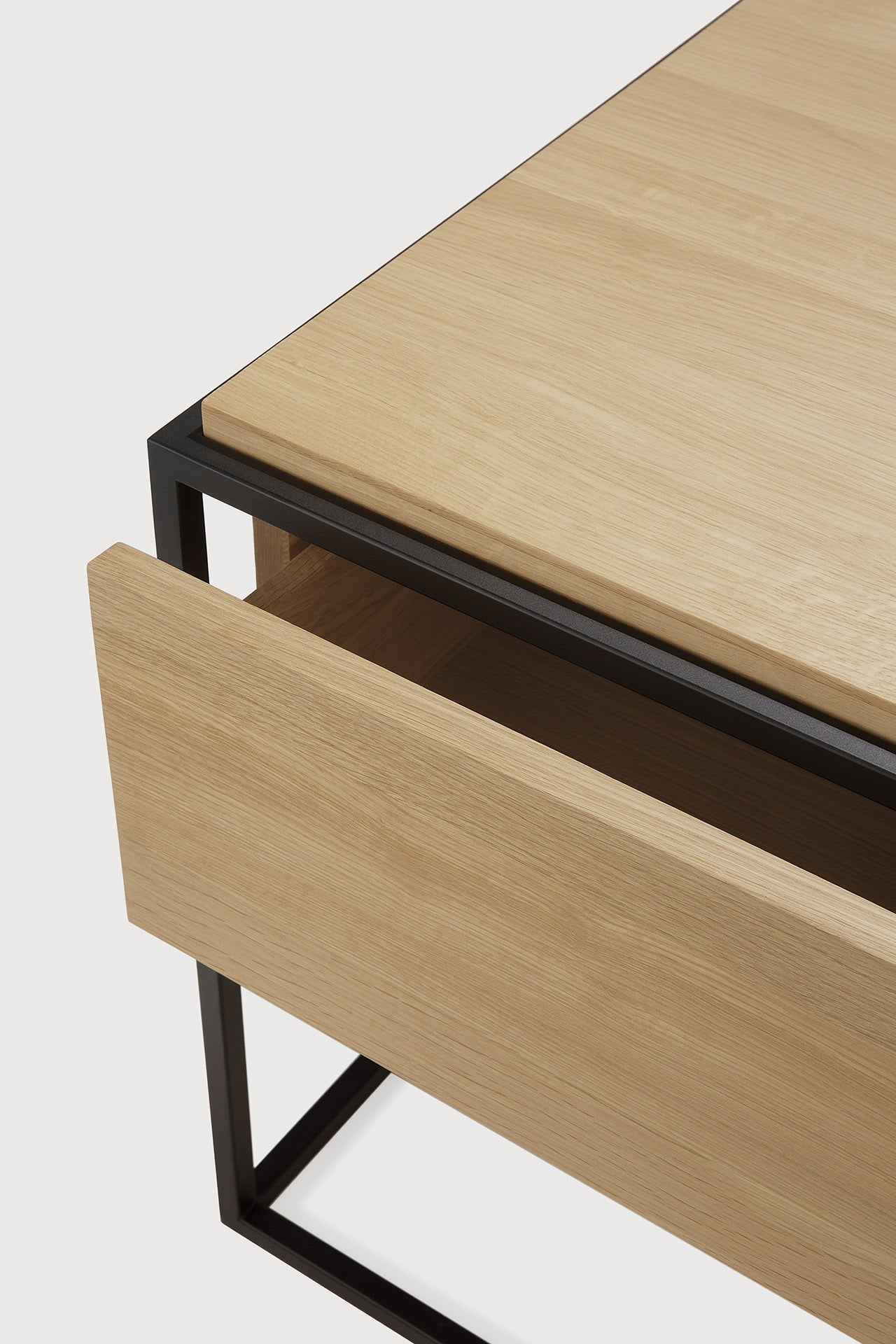 Monolit Bedside Table White Cliff Studio Nightstands