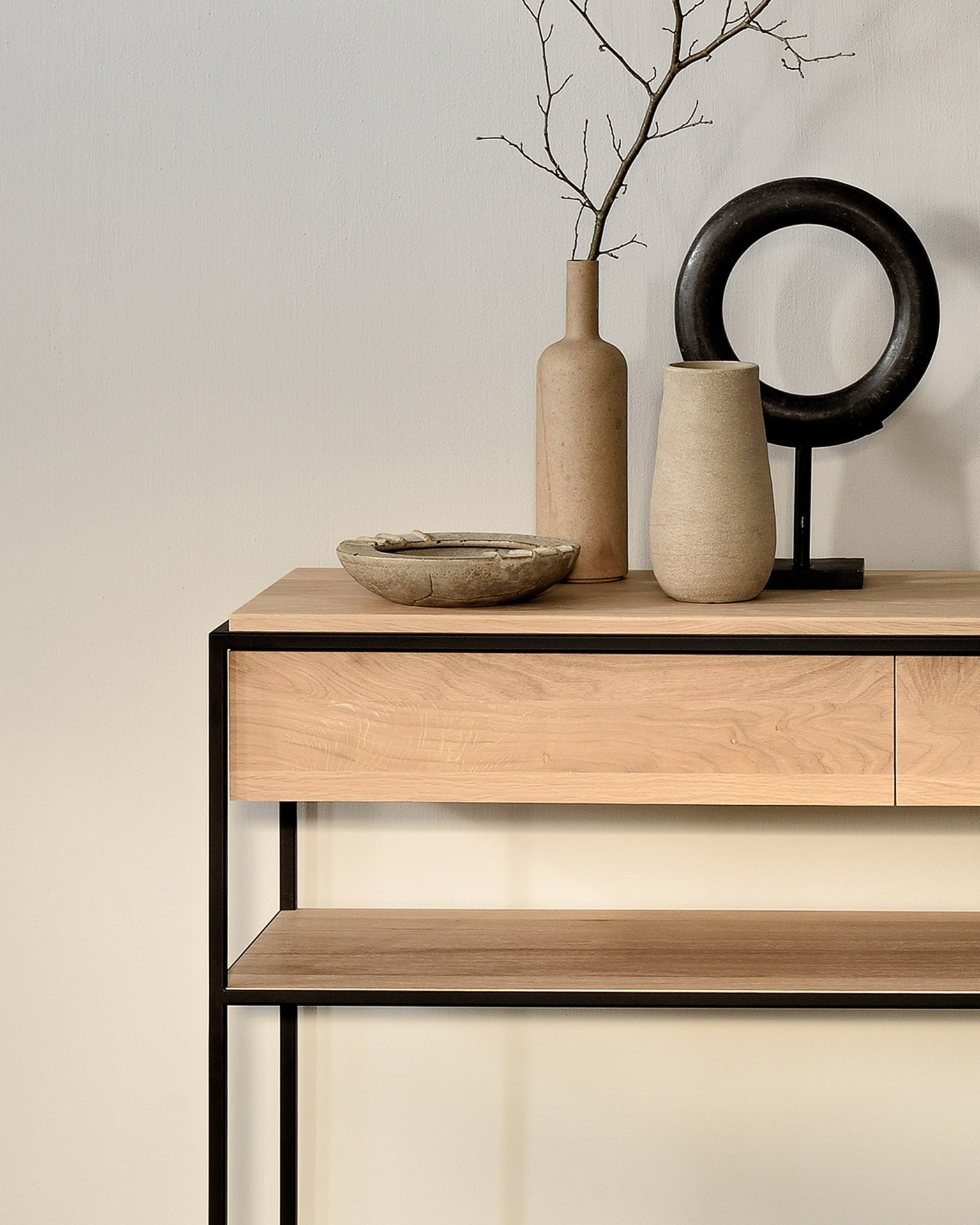 Monolit Console White Cliff Studio Console Tables