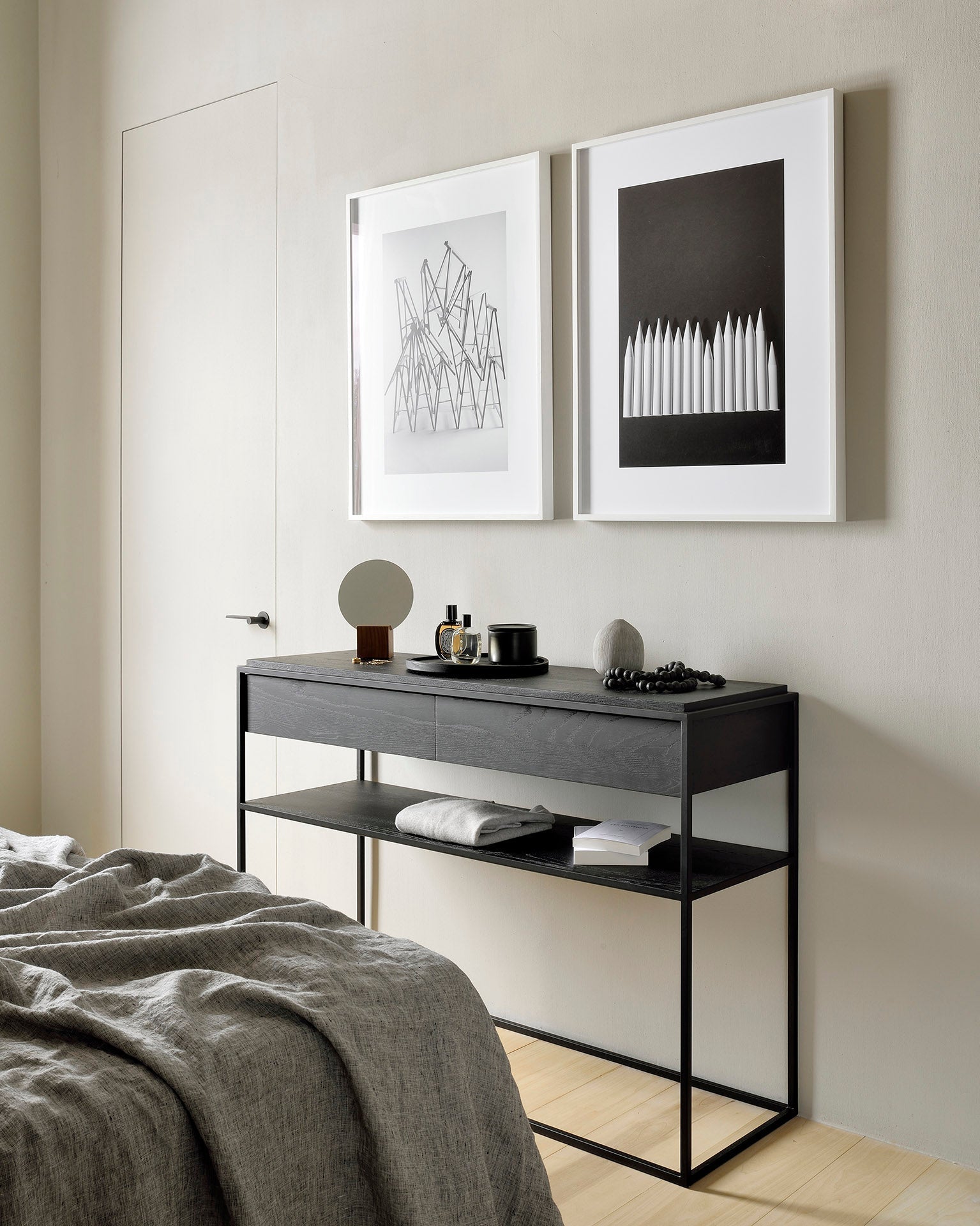 Monolit Console White Cliff Studio Console Tables