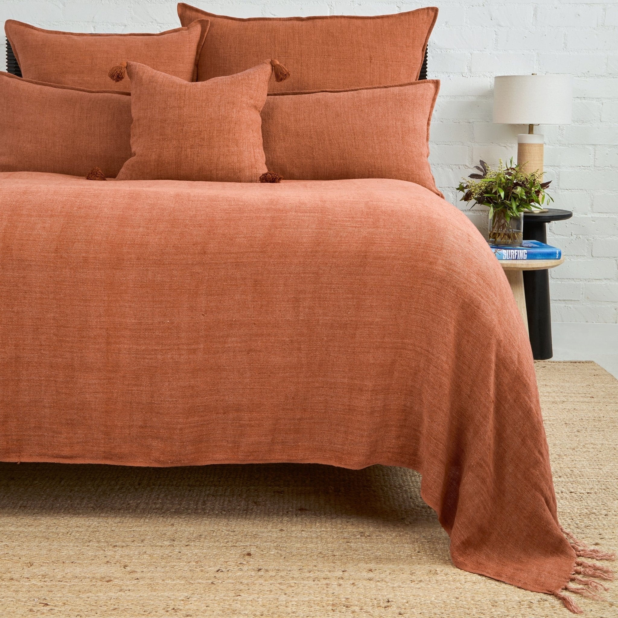 Montauk Blanket by Pom Pom At Home – Luxe Soft Throw – White Cliff Studio