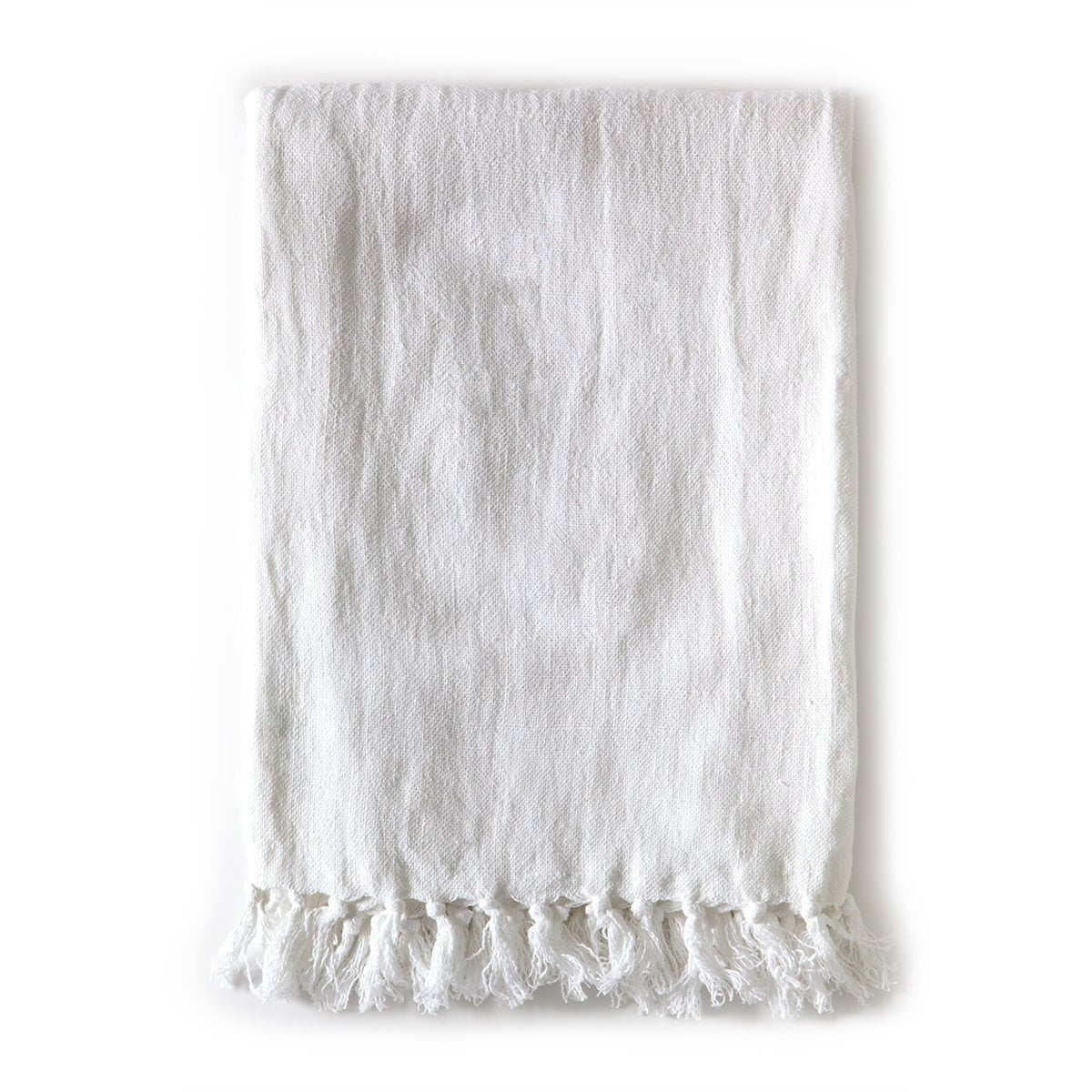 Montauk Throw White Cliff Studio Throws
