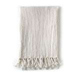 Montauk Throw White Cliff Studio Throws