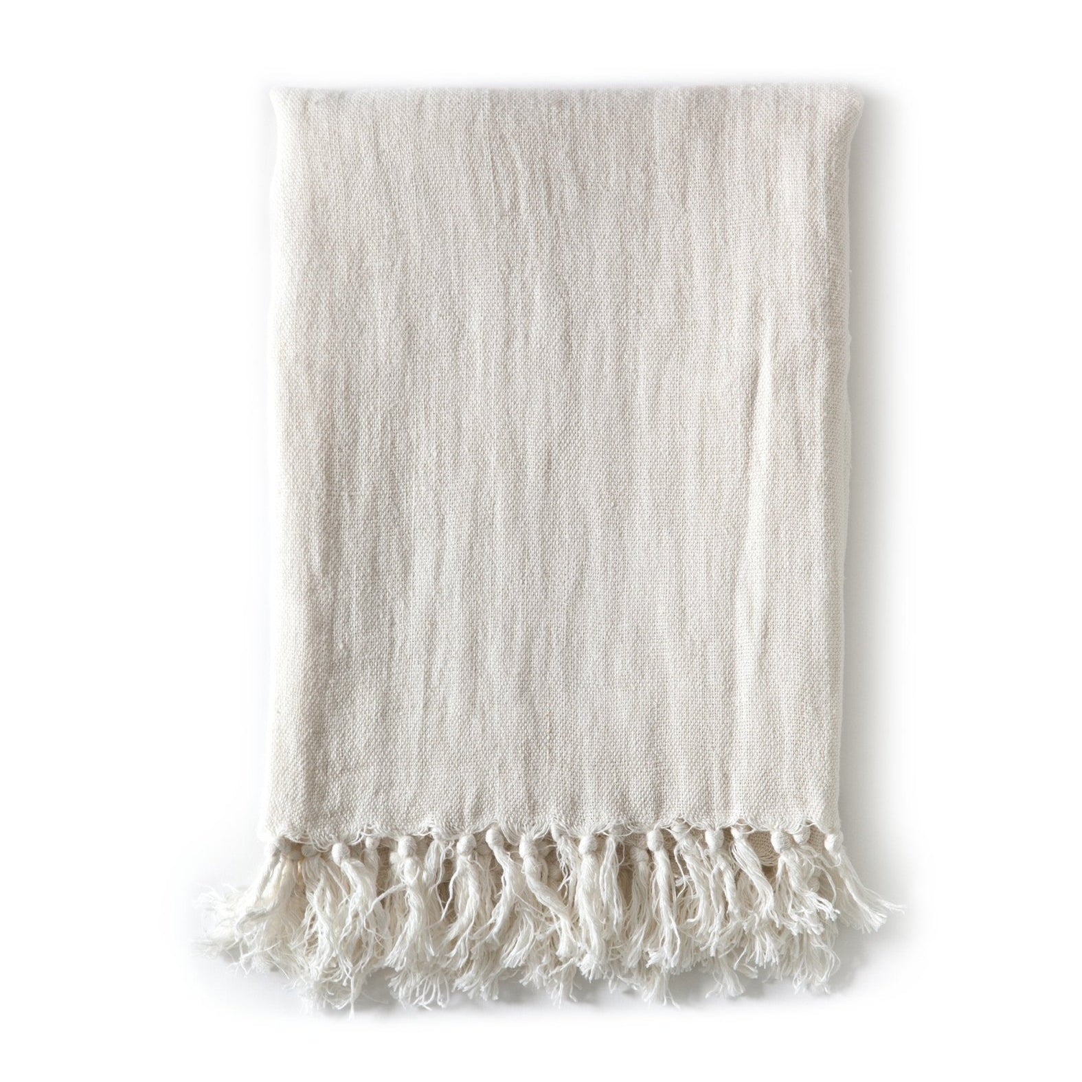 Montauk Throw White Cliff Studio Throws