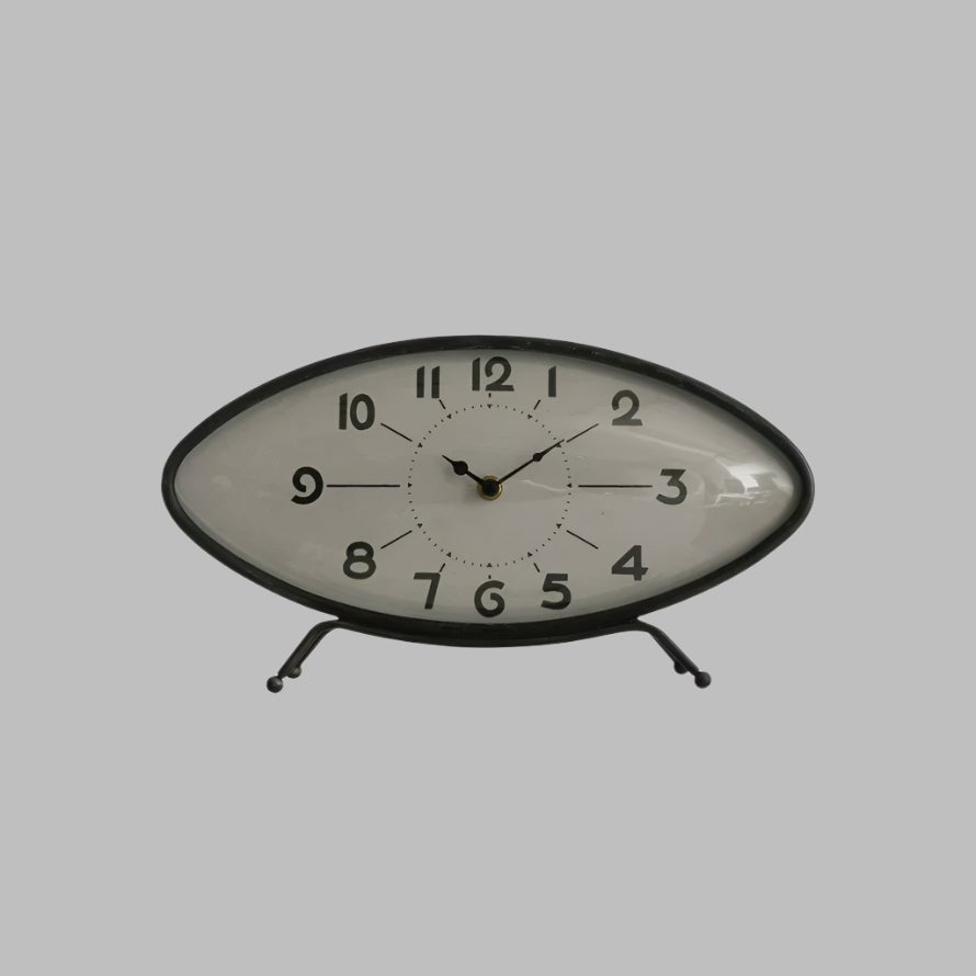 Morgan Metal Mantel Clock