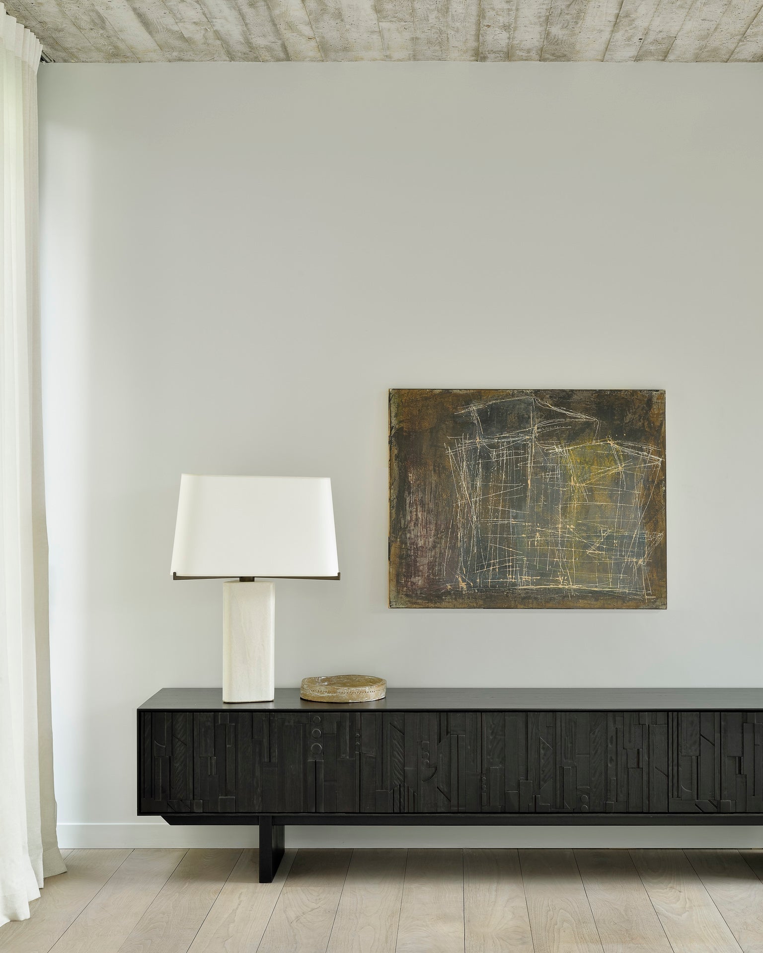 Mosaic TV Cupboard White Cliff Studio TV Cabinets