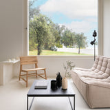 N2 lounge chair - oak White Cliff Studio Lounge Chair