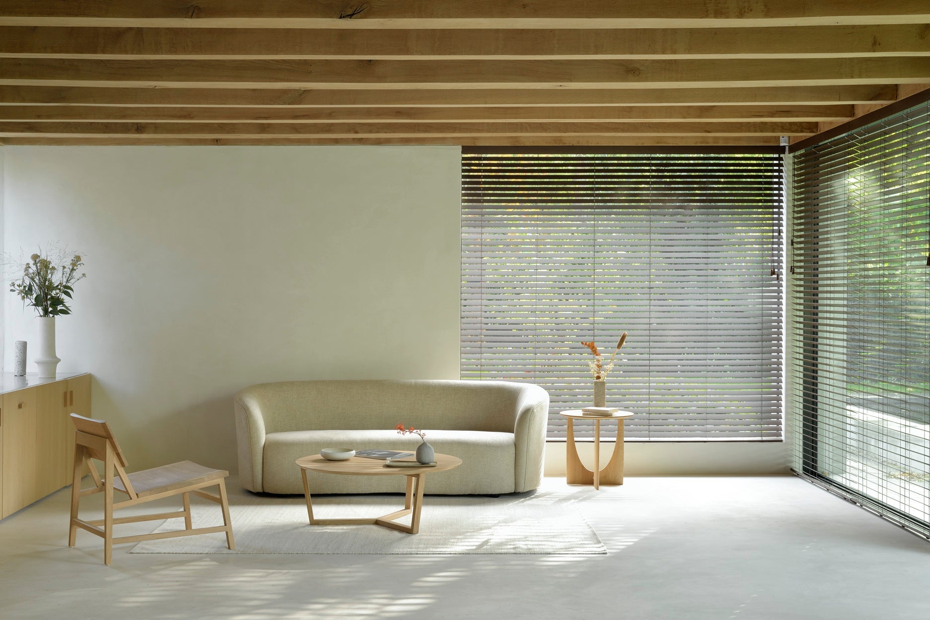 N2 lounge chair - oak White Cliff Studio Lounge Chair