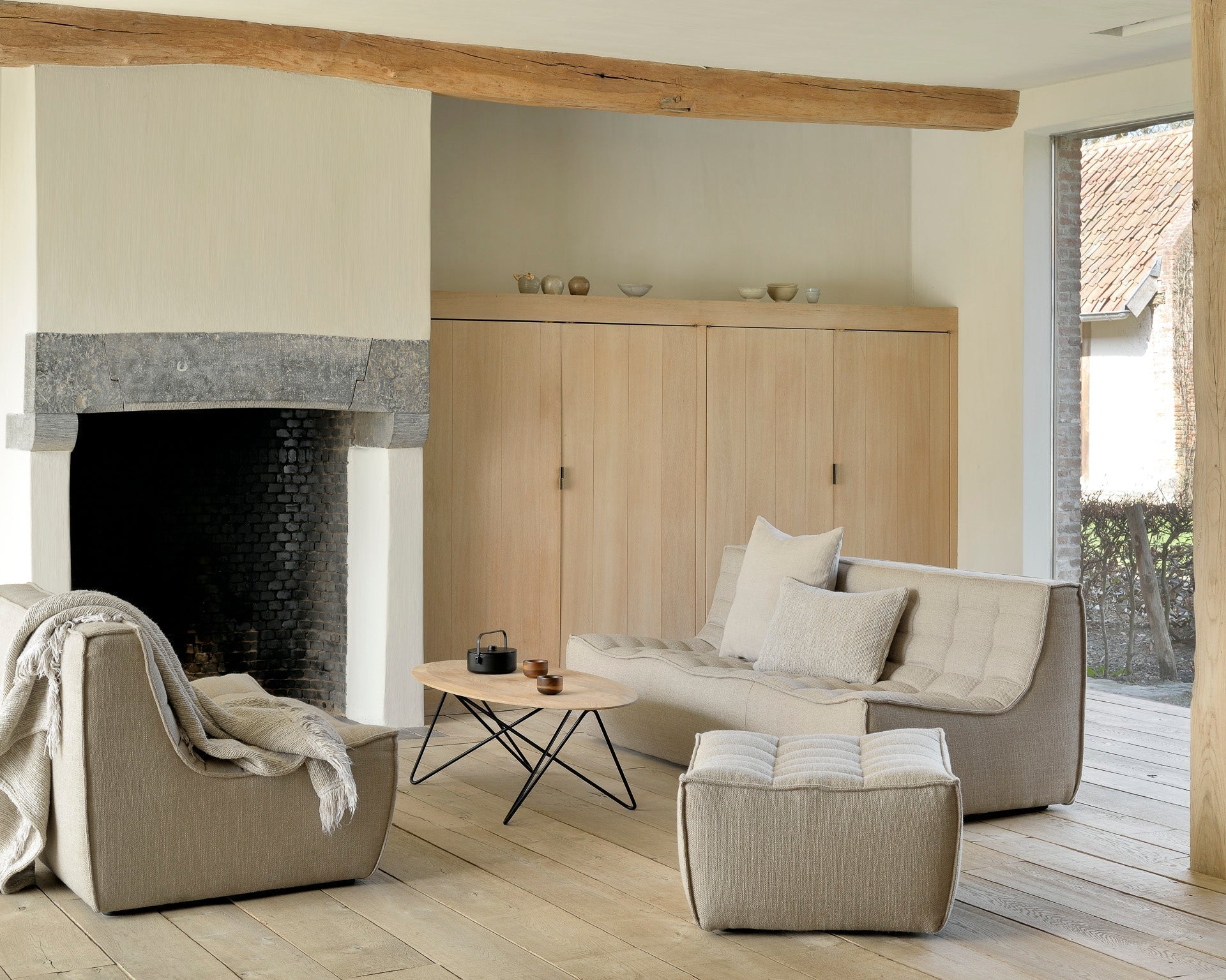 N701 2 - Seater Sofa White Cliff Studio Sofas