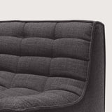 N701 3-Seat Sofa in Blue fabric by Ethnicraft
