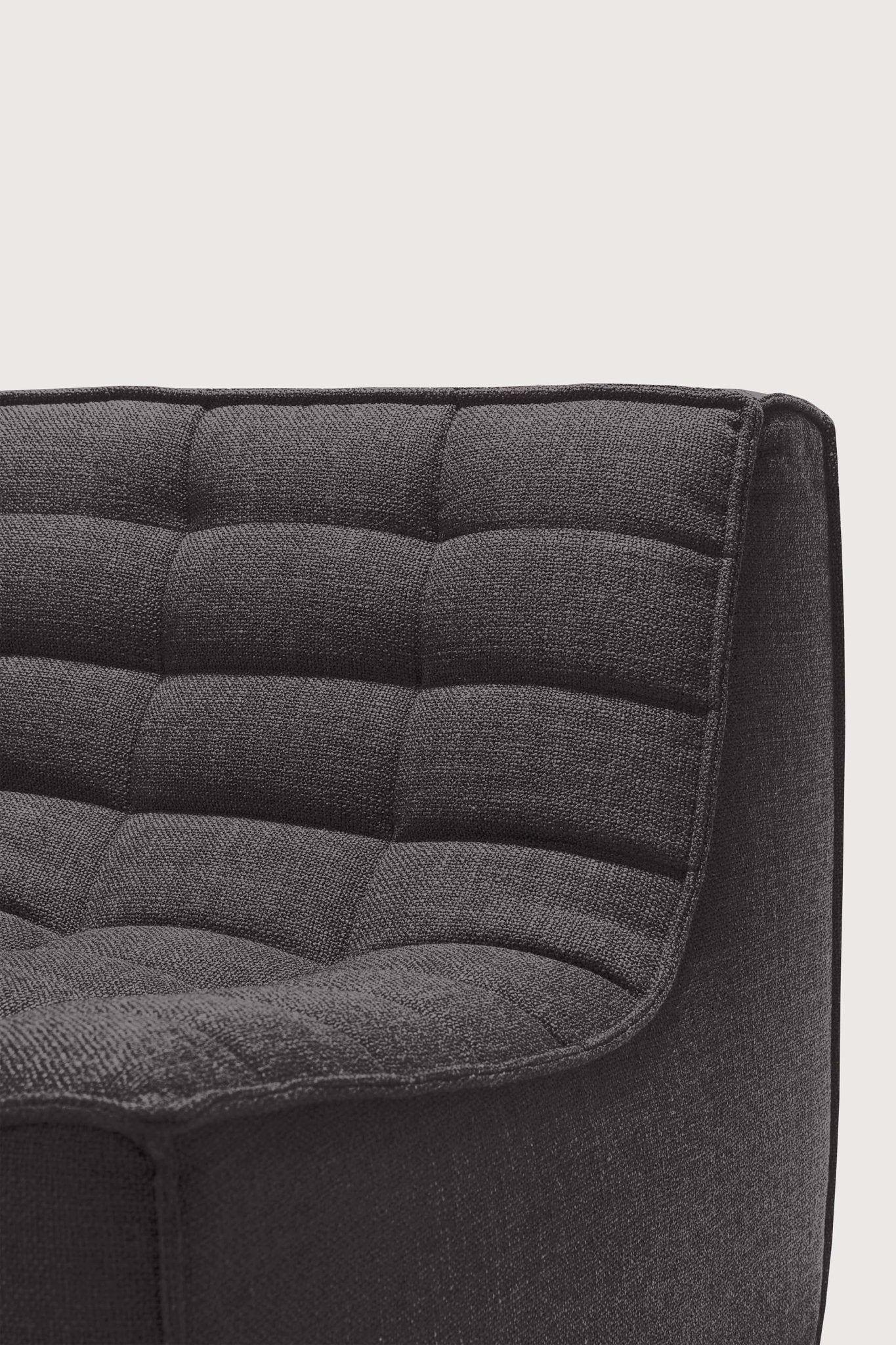 N701 4-Seat Sofa in Blue fabric by Ethnicraft