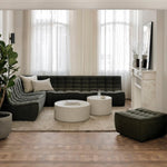 N701 4-Seat Sofa in Beige fabric by Ethnicraft