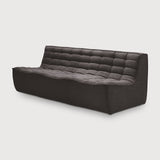 N701 5-Seat Extended Sofa in Blue fabric by Ethnicraft