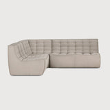 N701 5-Seat Sofa in Ecru Eco eco fabric by Ethnicraft