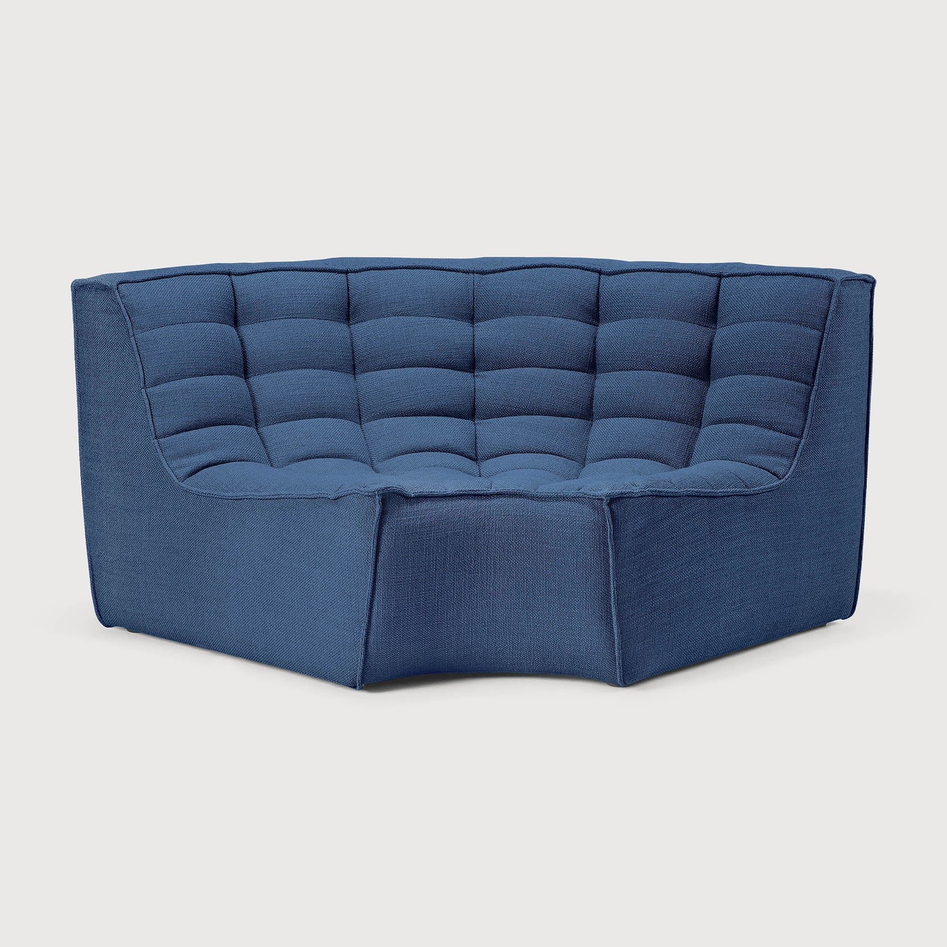 N701 5-Seat Sofa in Blue fabric by Ethnicraft
