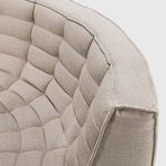 N701 5-Seat Sofa in Beige fabric by Ethnicraft