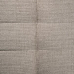 N701 footstool - Ecru Eco fabric White Cliff Studio Ottoman