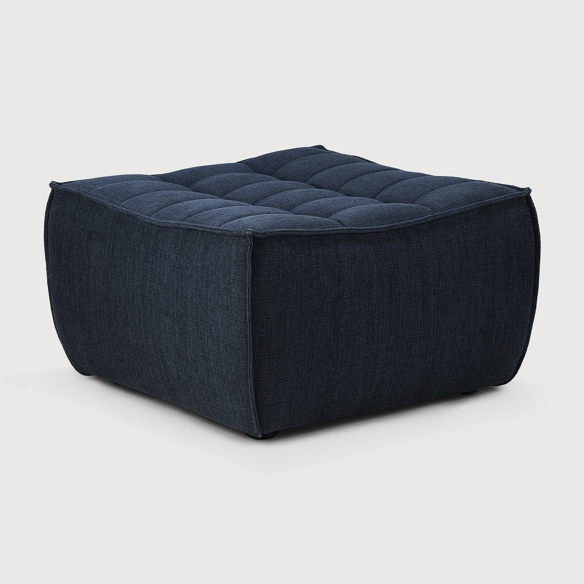 N701 footstool - Graphite Eco fabric White Cliff Studio Ottoman