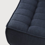 N701 footstool - Graphite Eco fabric White Cliff Studio Ottoman