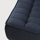 N701 footstool - Graphite Eco fabric White Cliff Studio Ottoman