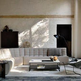 N701 Footstool White Cliff Studio Ottomans