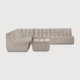 N701 Footstool White Cliff Studio Ottomans