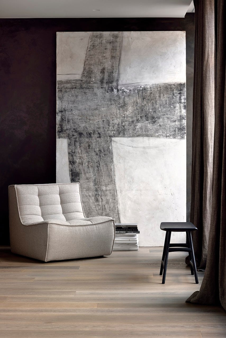 N701 modular sofa - Beige fabric - 1 seater White Cliff Studio Sofa