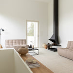 N701 modular sofa - Beige fabric - 2 seater White Cliff Studio Sofa