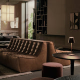 N701 modular sofa - Chestnut leather - 3 seater White Cliff Studio Sofa