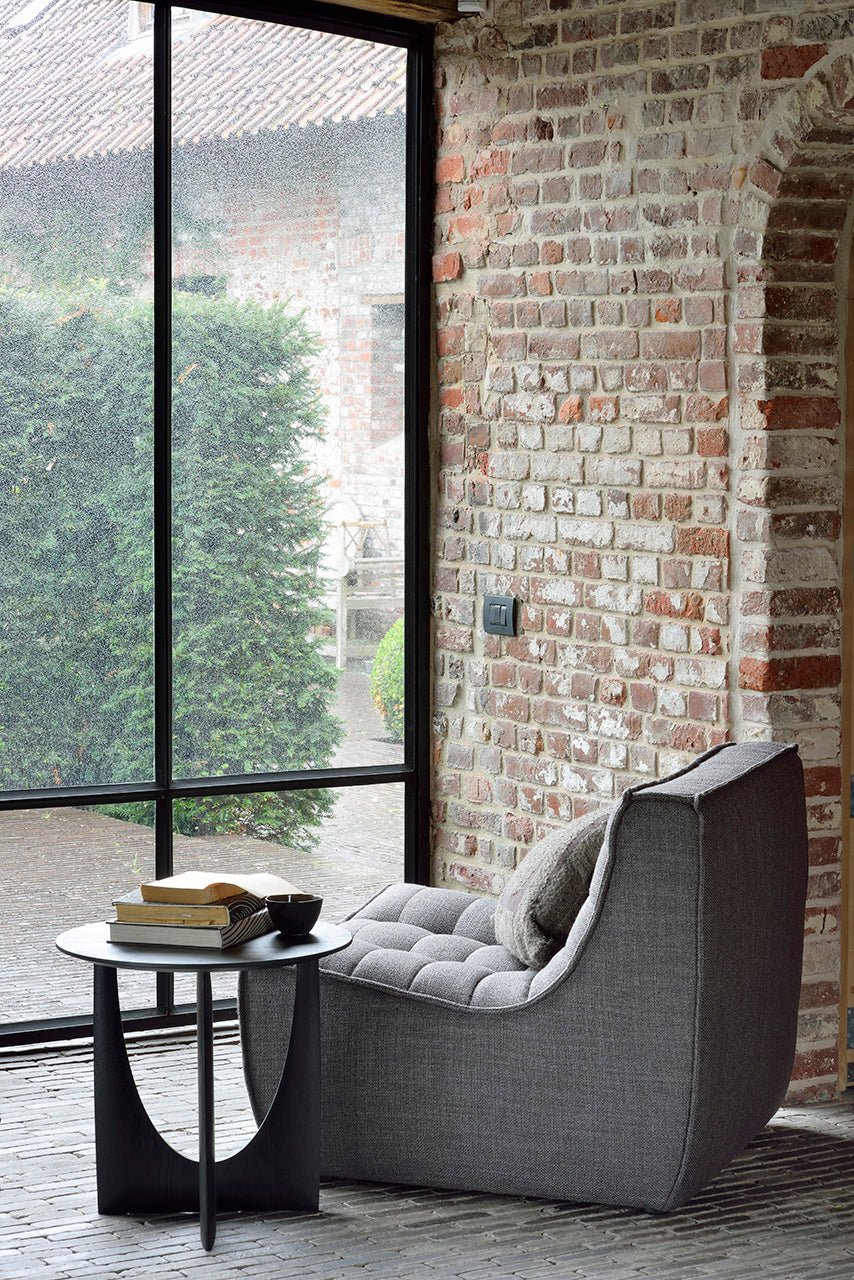 N701 modular sofa - Dark Grey fabric - 1 seater White Cliff Studio Sofa