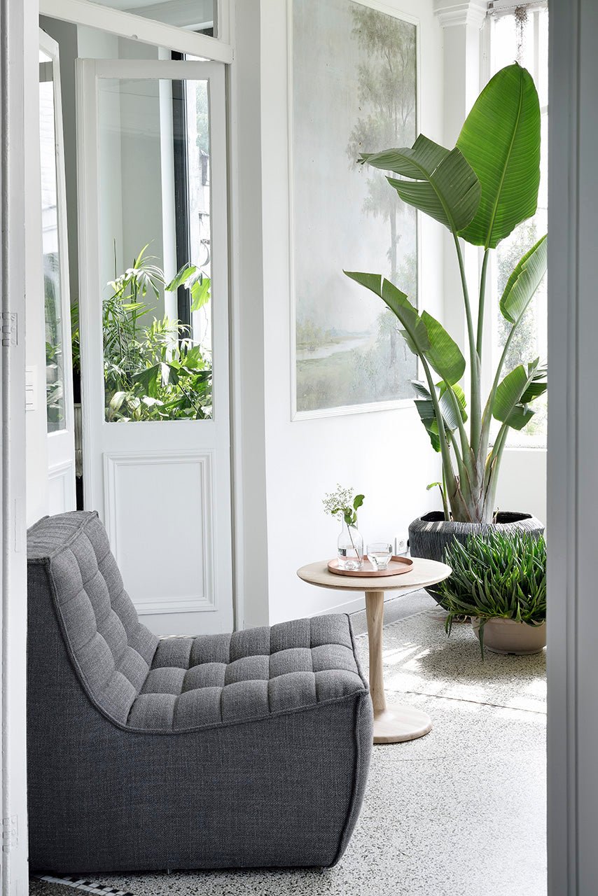 N701 modular sofa - Dark Grey fabric - 1 seater White Cliff Studio Sofa