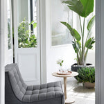 N701 modular sofa - Dark Grey fabric - 1 seater White Cliff Studio Sofa