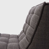 N701 modular sofa - Dark Grey fabric - 1 seater White Cliff Studio Sofa