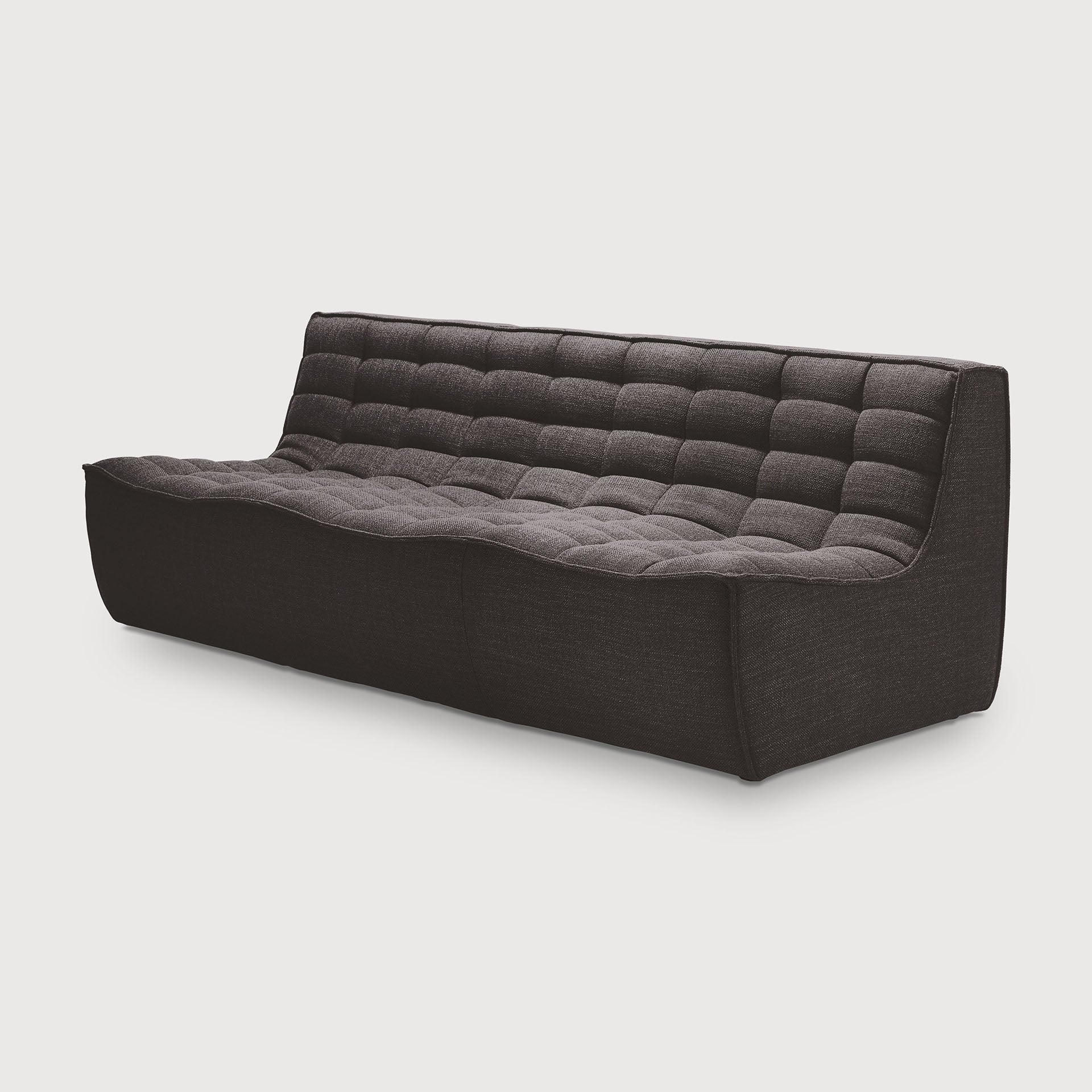 N701 modular sofa - Dark Grey fabric - 3 seater White Cliff Studio Sofa