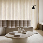 N701 modular sofa - Ecru Eco fabric - 2 seater White Cliff Studio Sofa