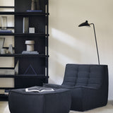 N701 modular sofa - Graphite Eco fabric - 1 seater White Cliff Studio Sofa