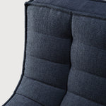 N701 modular sofa - Graphite Eco fabric - 3 seater White Cliff Studio Sofa