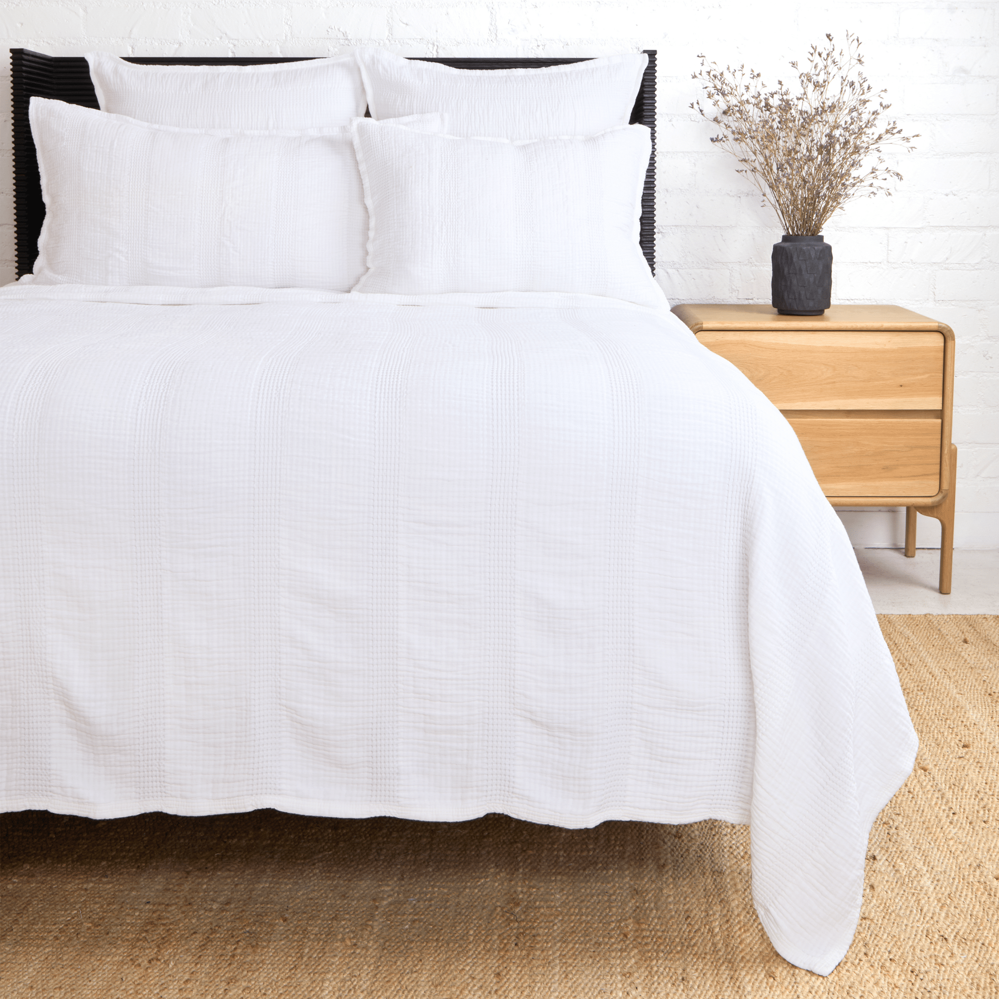 Nantucket Matelasse White Cliff Studio Matelasse