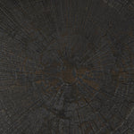 Nesting coffee table - varnished Minerals - Ray Umber - round - set of 2 White Cliff Studio COFFEE TABLE