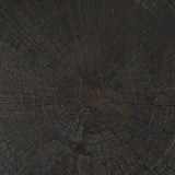 Nesting coffee table - varnished Minerals - Ray Umber - round - set of 2 White Cliff Studio COFFEE TABLE